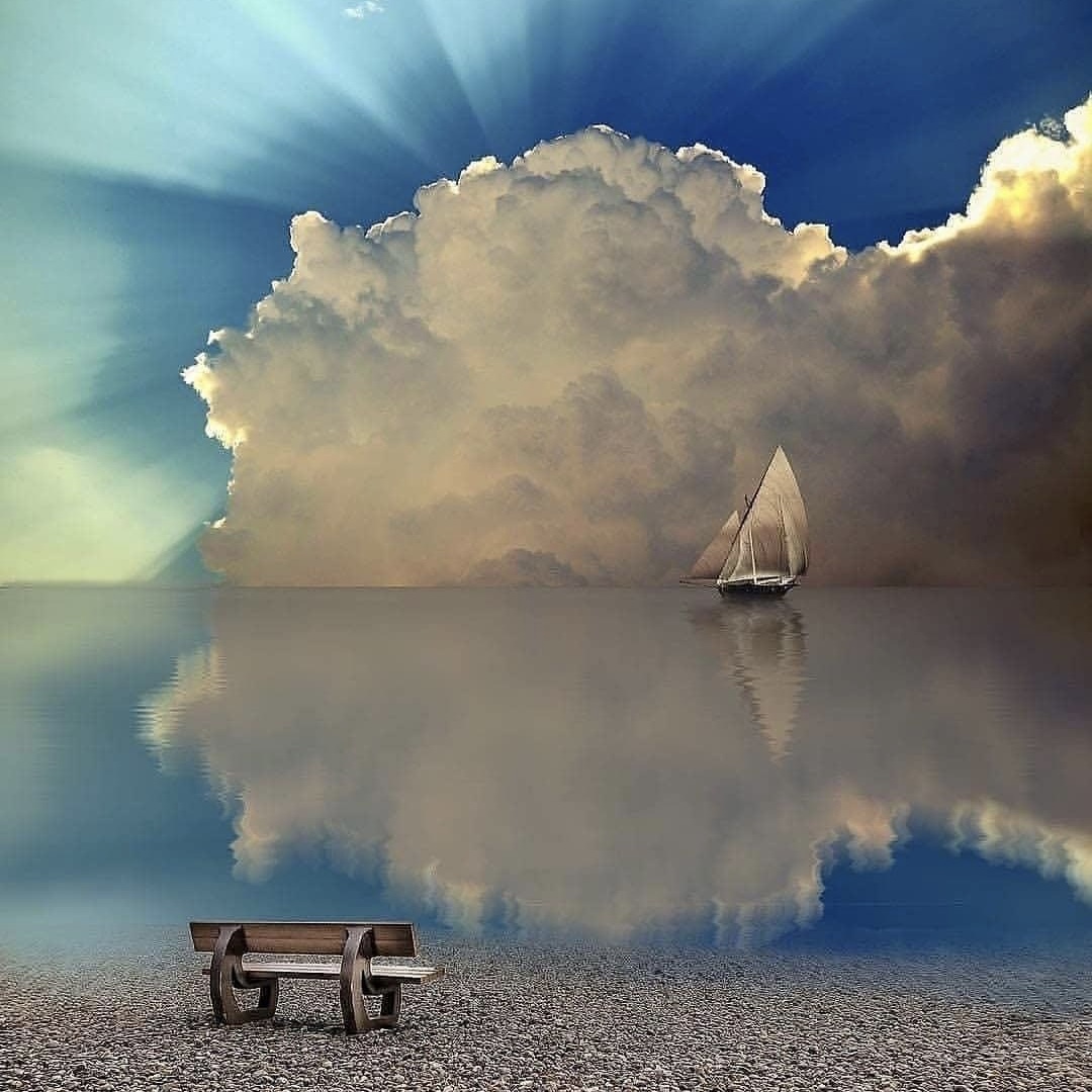 A serene horizon - a vision of community and healing